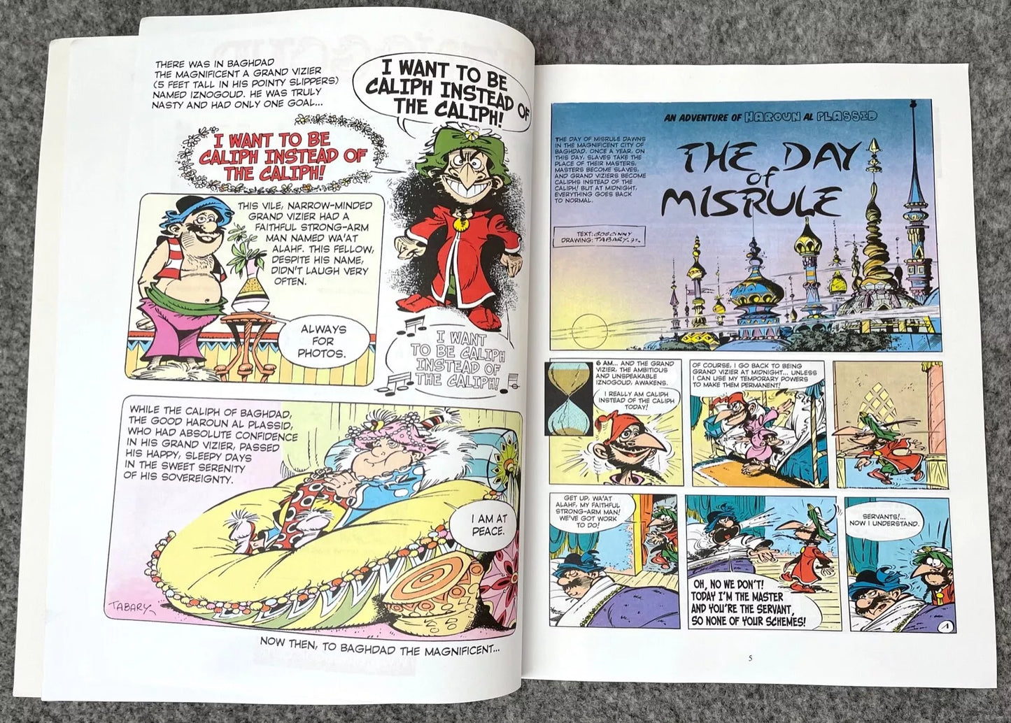 Cinebook Paperback Goscinny: Iznogoud and The Day of Misrule 2009 Colour