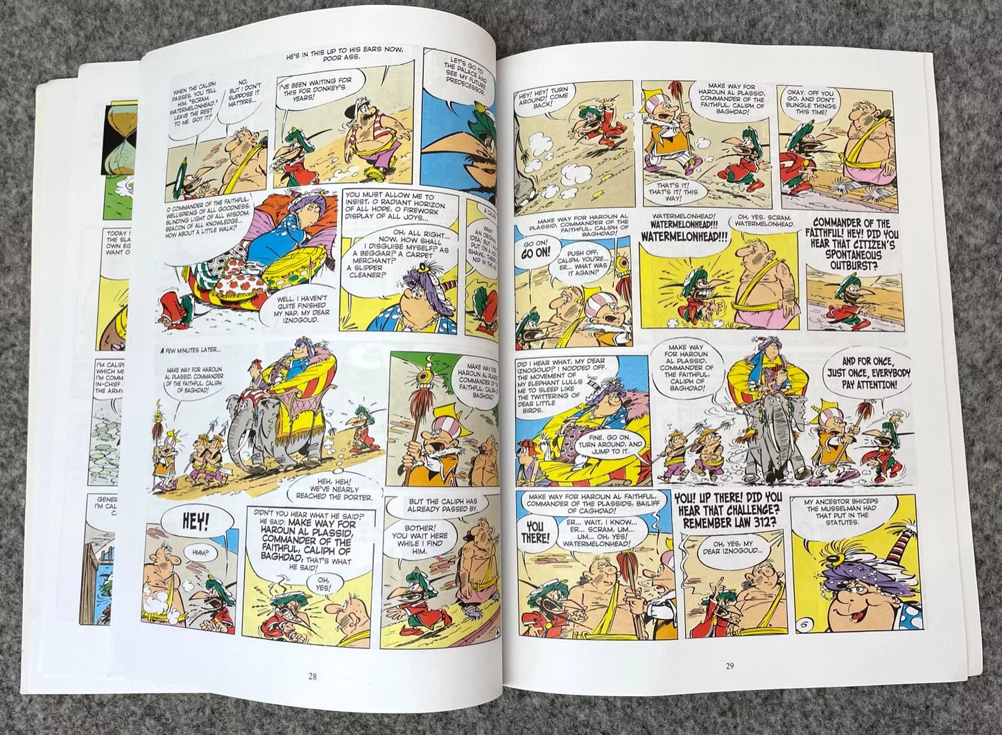 Cinebook Paperback Goscinny: Iznogoud and The Day of Misrule 2009 Colour