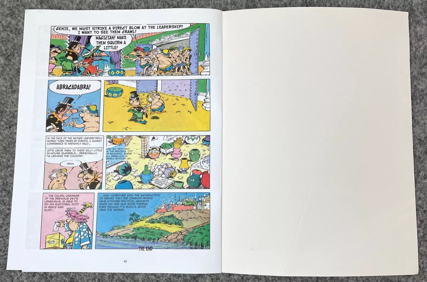 Cinebook Paperback Goscinny: Iznogoud and The Day of Misrule 2009 Colour