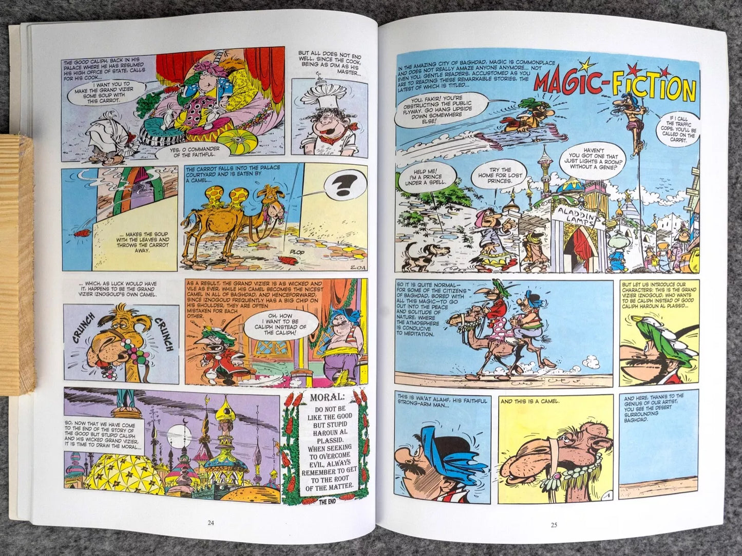 Cinebook Paperback Goscinny: A Carrot for Iznogoud and 2010 Colour