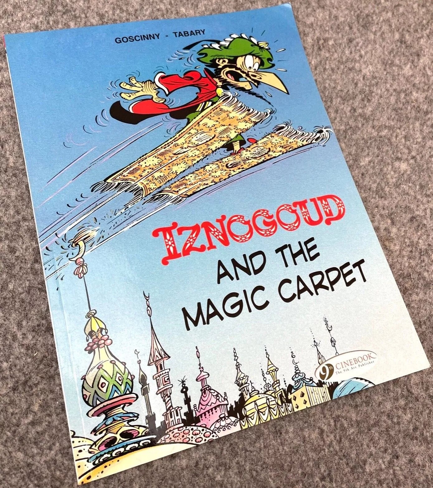 Cinebook Paperback Goscinny: Iznogoud and The Magic Carpet 2010 Colour