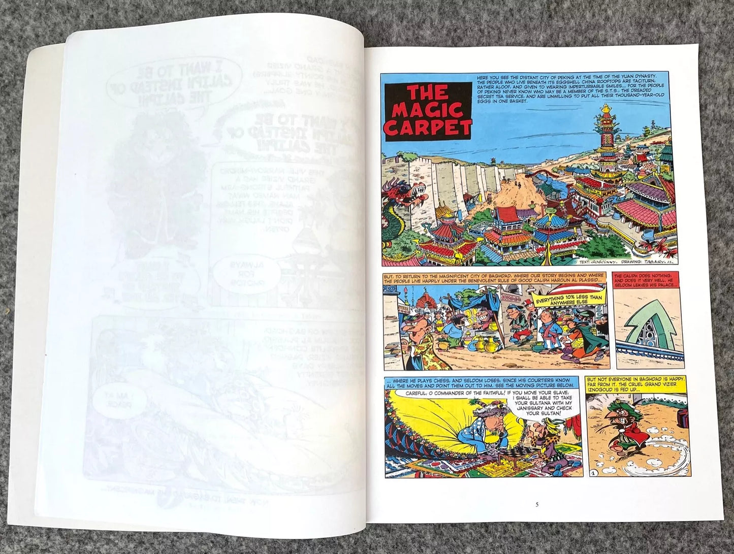 Cinebook Paperback Goscinny: Iznogoud and The Magic Carpet 2010 Colour
