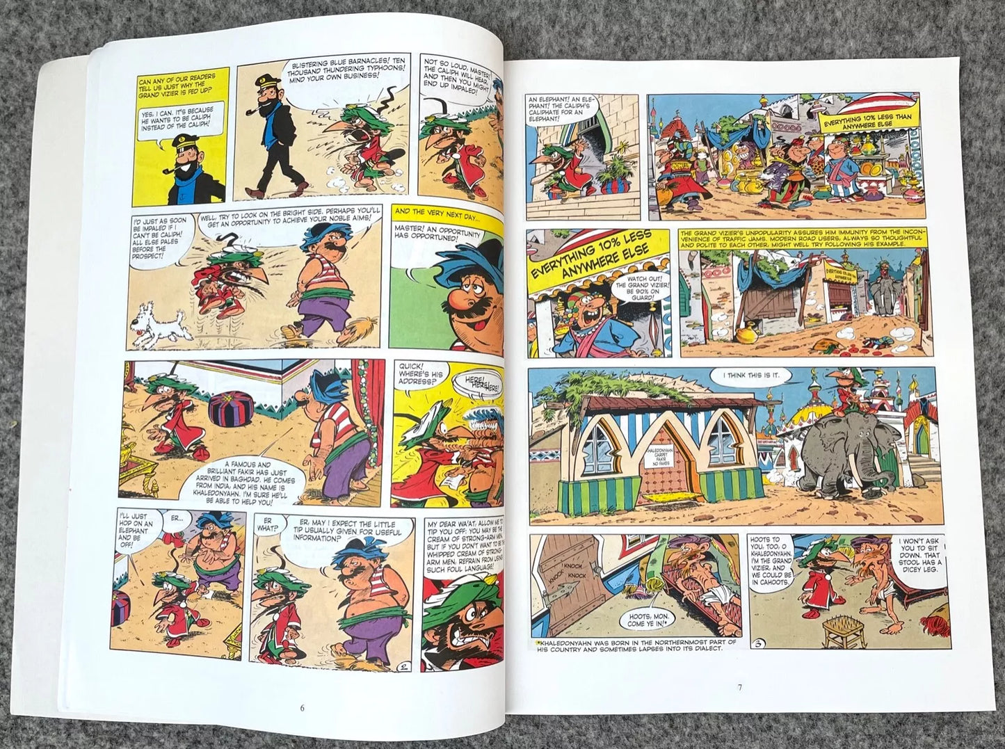Cinebook Paperback Goscinny: Iznogoud and The Magic Carpet 2010 Colour