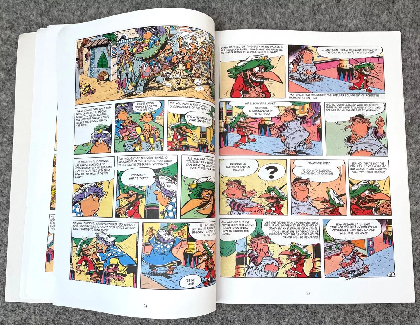 Cinebook Paperback Goscinny: Iznogoud and The Magic Carpet 2010 Colour