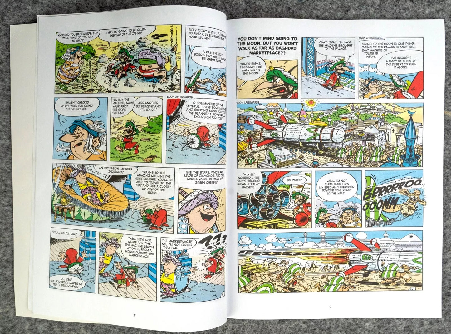 Cinebook Paperback Goscinny: Iznogoud The Grand Vizier 2012 Colour