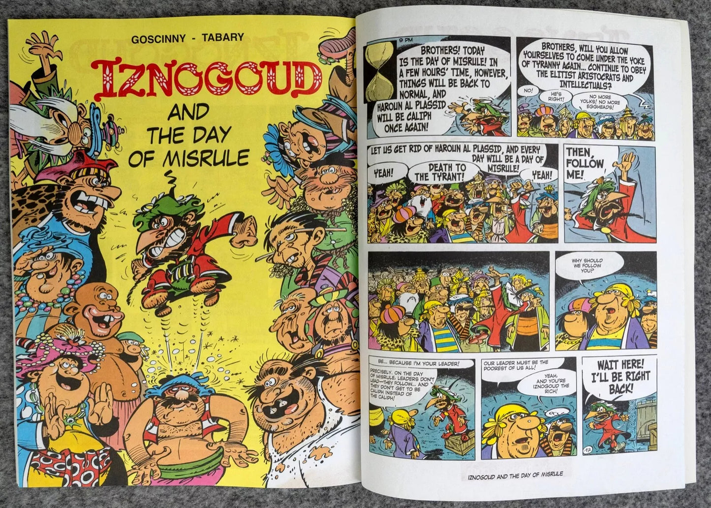 Cinebook Paperback Goscinny: Iznogoud The Grand Vizier 2012 Colour