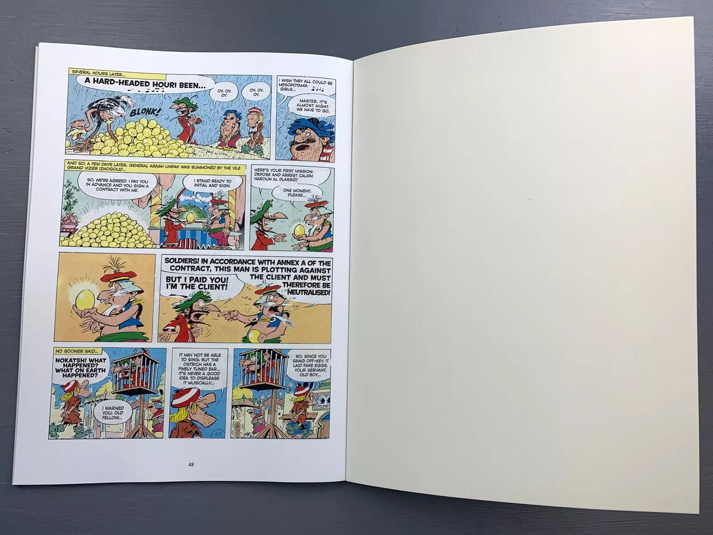 Cinebook Paperback Goscinny: Iznogoud I Want To Be Caliph 2016 Colour