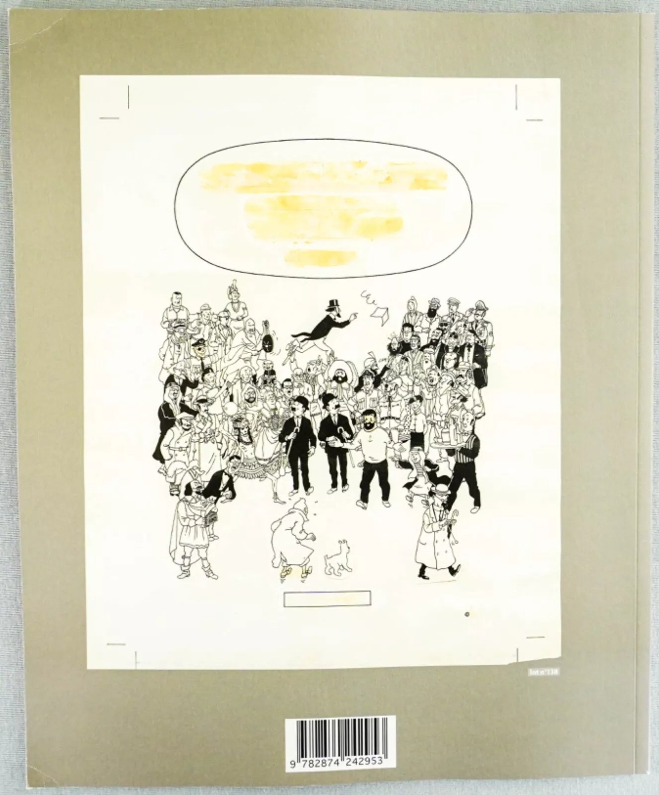 Rare Moulinsart Art Brochure: PIASA Hergé Tintin + Milou 18 Nov 2012 1st Edition EO softback