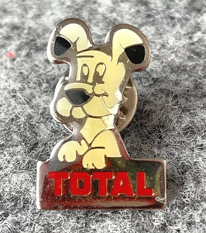 Dogmatix Pin Badge: Vintage TOTAL Rare Goscinny Collectible Asterix & Obelix