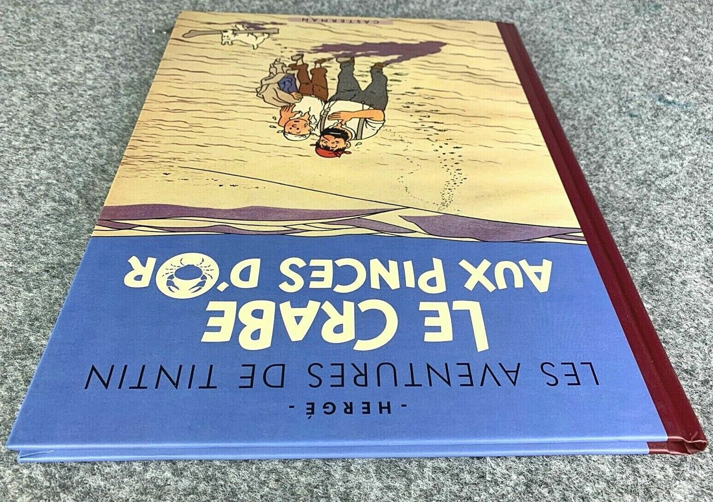 Crabe Aux Pinces D' Or 80 Years of Haddock 1st Facsimile Edition HB Tintin Book Herge EO