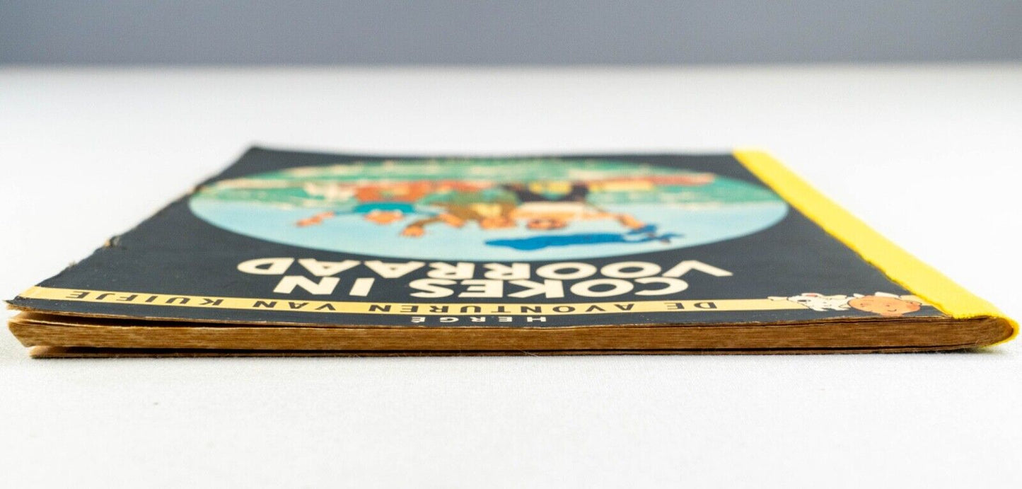 Kuifje: Cokes In Voorraad 1963 Casterman Early Dutch Paperback Edition Tintin by Herge