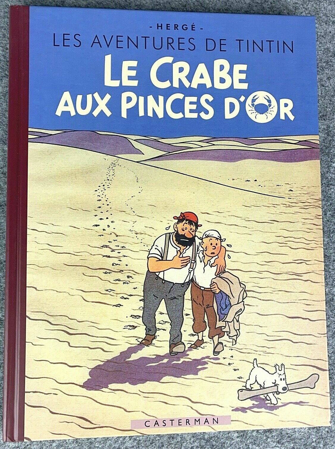 Crabe Aux Pinces D' Or 80 Years of Haddock 1st Facsimile Edition HB Tintin Book Herge EO