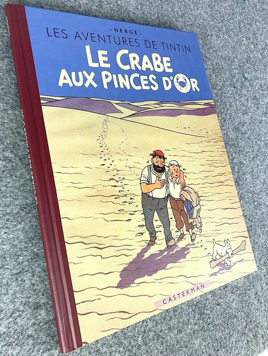 Crabe Aux Pinces D' Or 80 Years of Haddock 1st Facsimile Edition HB Tintin Book Herge EO