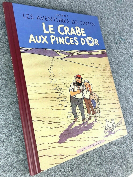 Crabe Aux Pinces D' Or 80 Years of Haddock 1st Facsimile Edition HB Tintin Book Herge EO