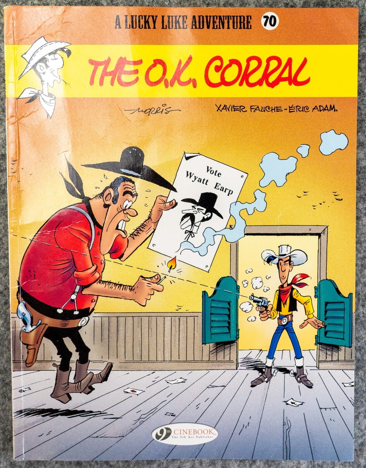 Lucky Luke Volume 70: The O.K. Corral - Cinebook Paperback UK Comic Book