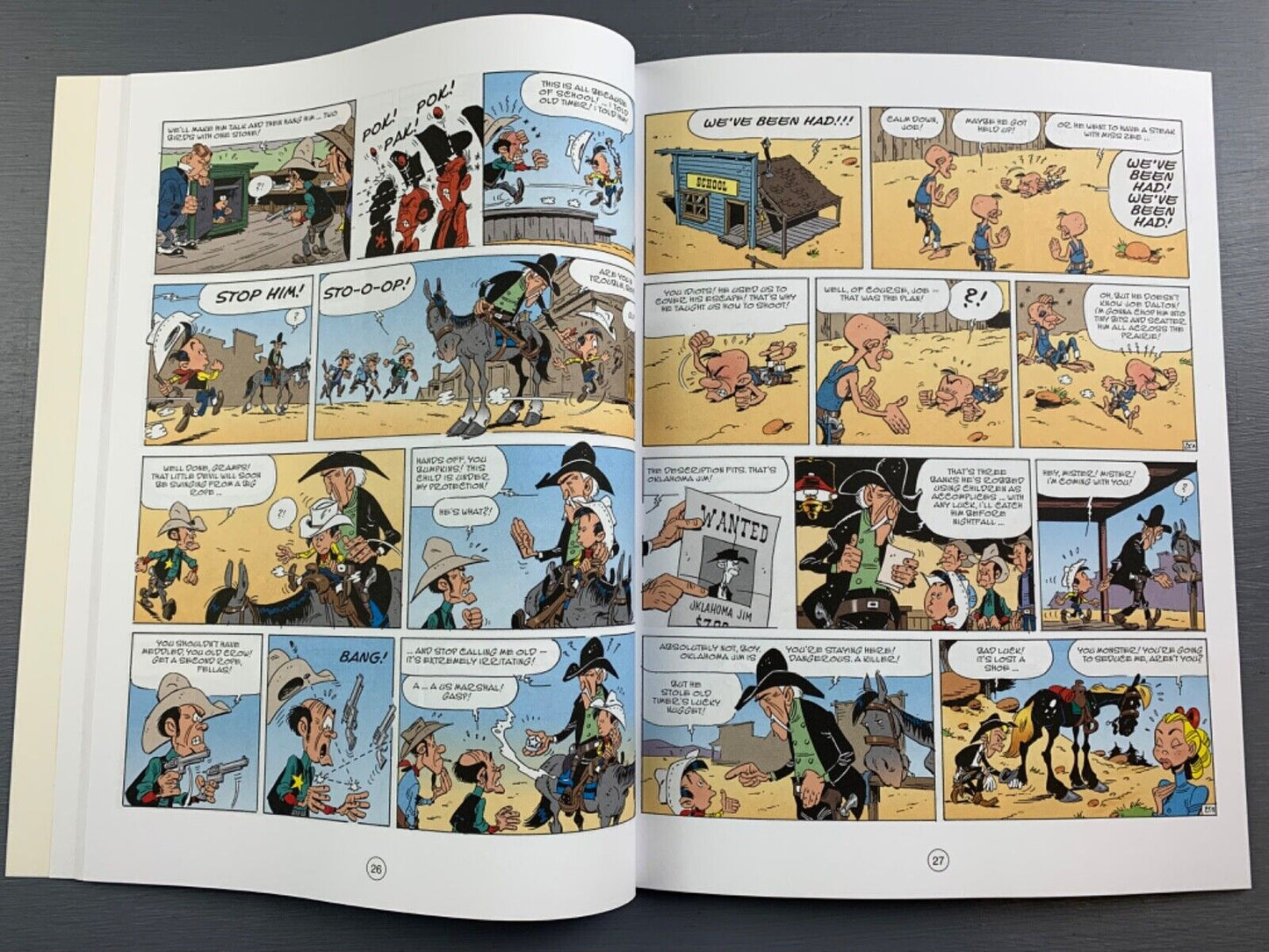 Lucky Luke Volume 76: Oklahoma Jim - Cinebook Paperback UK Comic Book