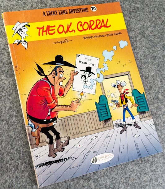 Lucky Luke Volume 70: The O.K. Corral - Cinebook Paperback UK Comic Book