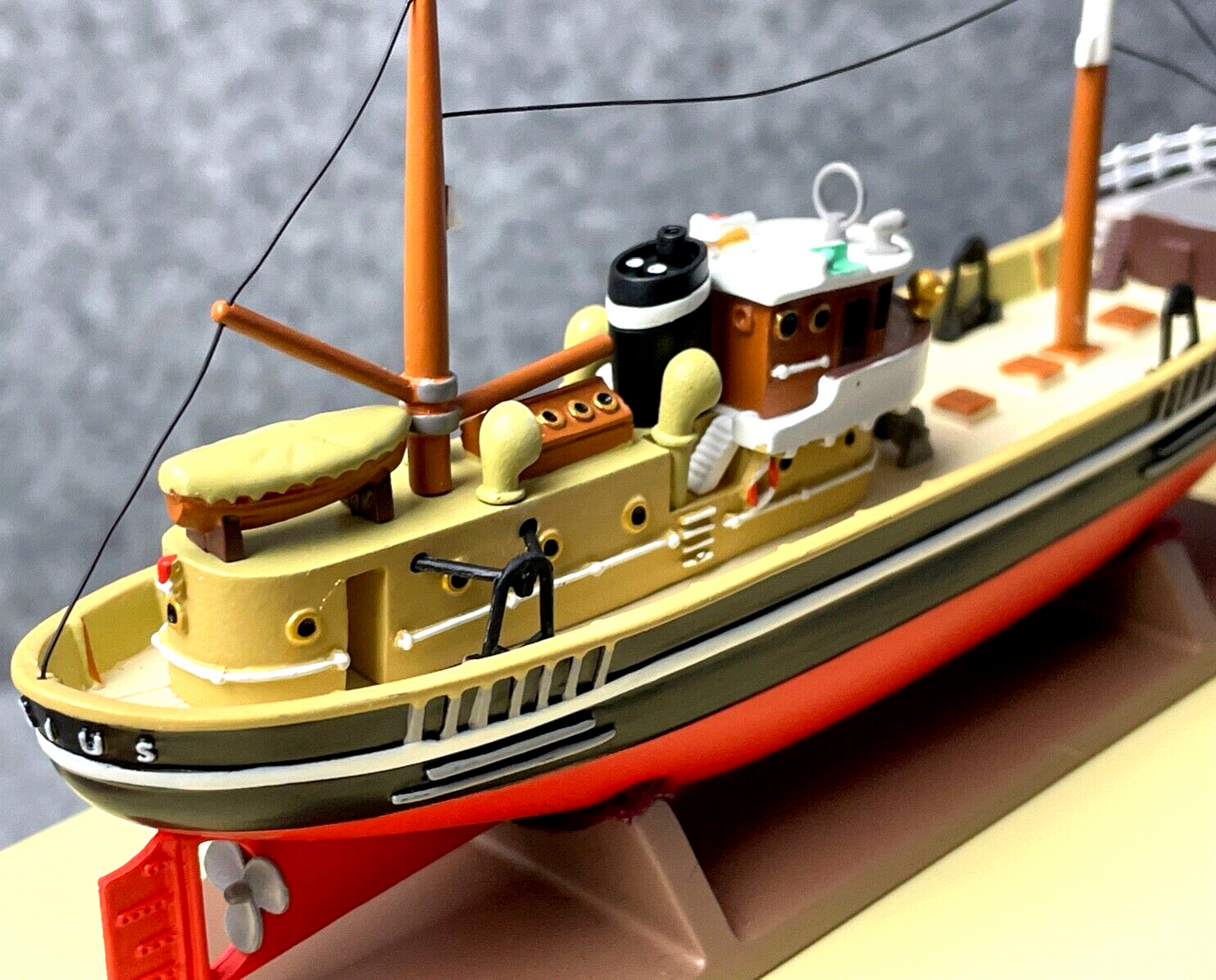 Statuette Moulinsart 46021 "The Sirius" Musee Imaginaire Tintin 19cm Resin Model Ship