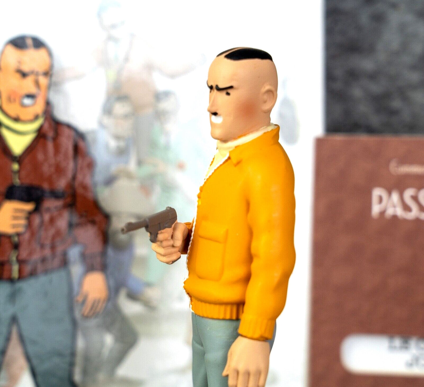 Tintin Figurines Officielle # 96 Colonel Jorgen: Explorers on the Moon Herge model Moulinsart Figure
