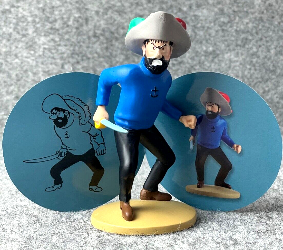Tintin Figurine Moulinsart 42232 Haddock & Sword: Secret Unicorn Officielle 24