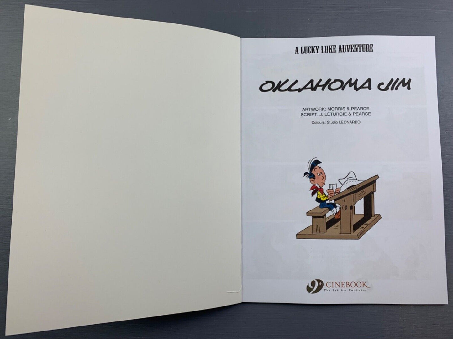 Lucky Luke Volume 76: Oklahoma Jim - Cinebook Paperback UK Comic Book