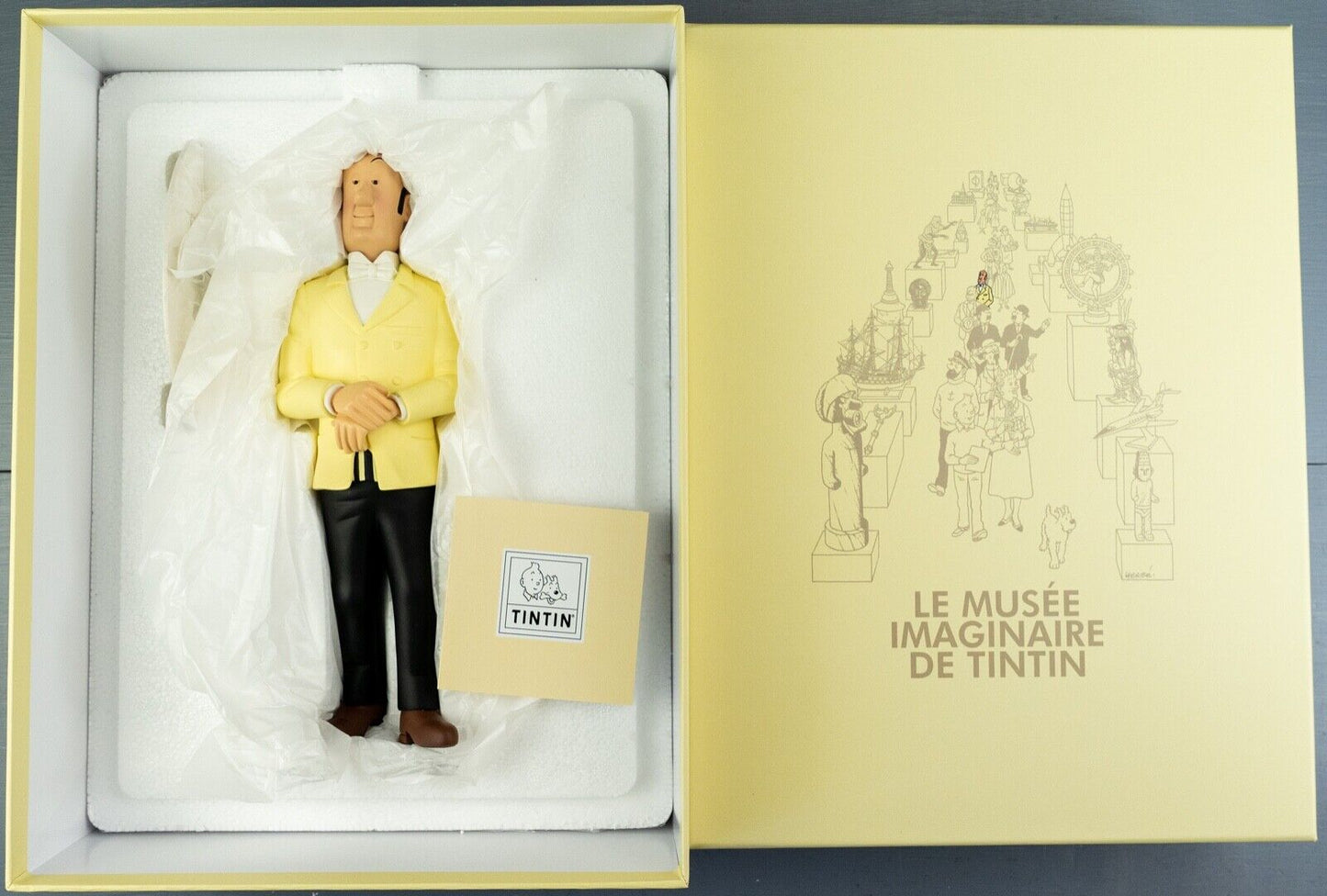 Statuette Moulinsart 46014 Nestor Musee Imaginaire 2022 Tintin 25cm Resin Model