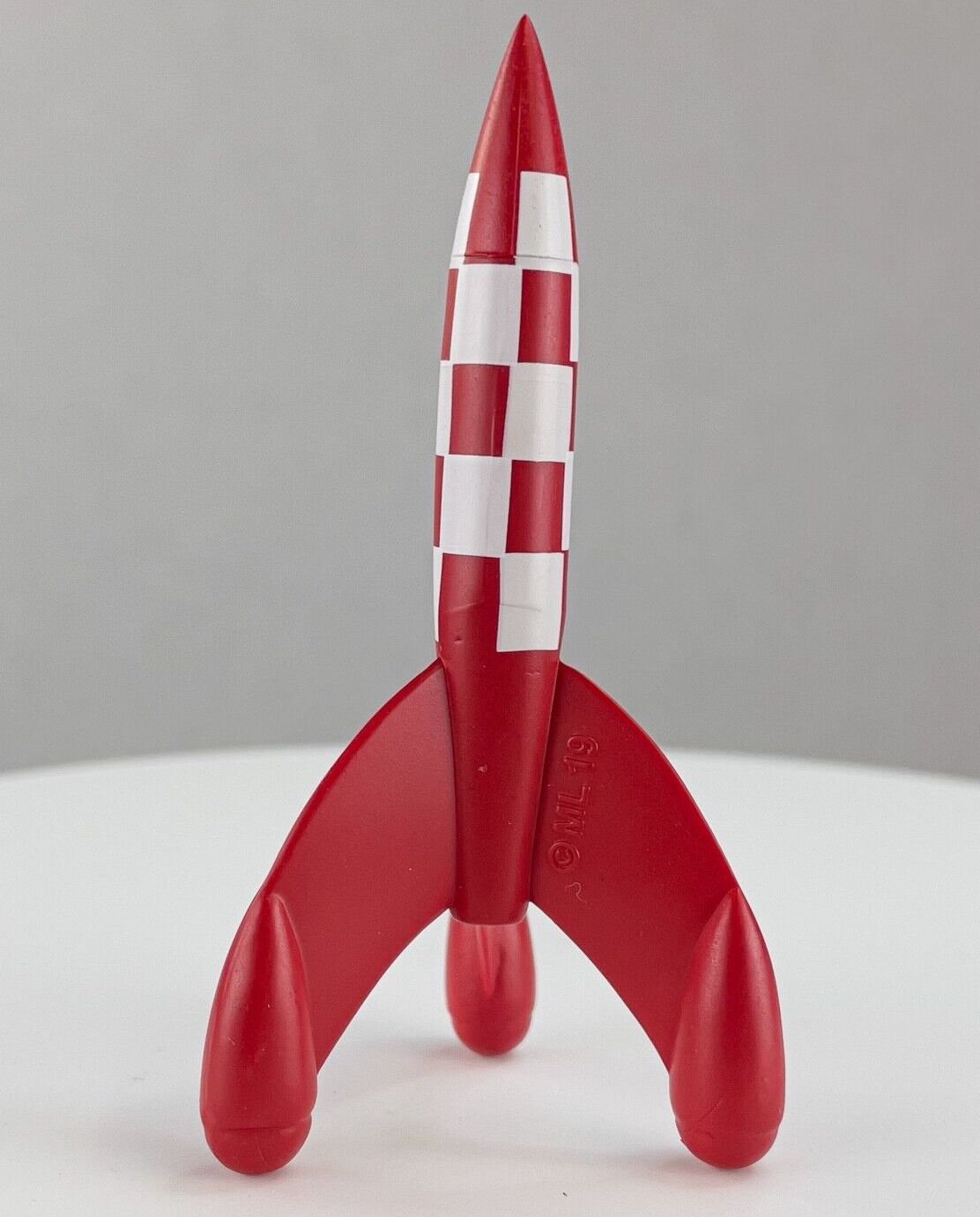 Moulinsart Tintin Model Moon Rocket 42433 8.5cm Herge Fusee Lunaire 2009