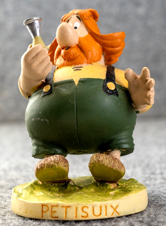 Plastoy Asterix Figurine #22 Petisuix Editions Rene 10cm Resin Model Figure