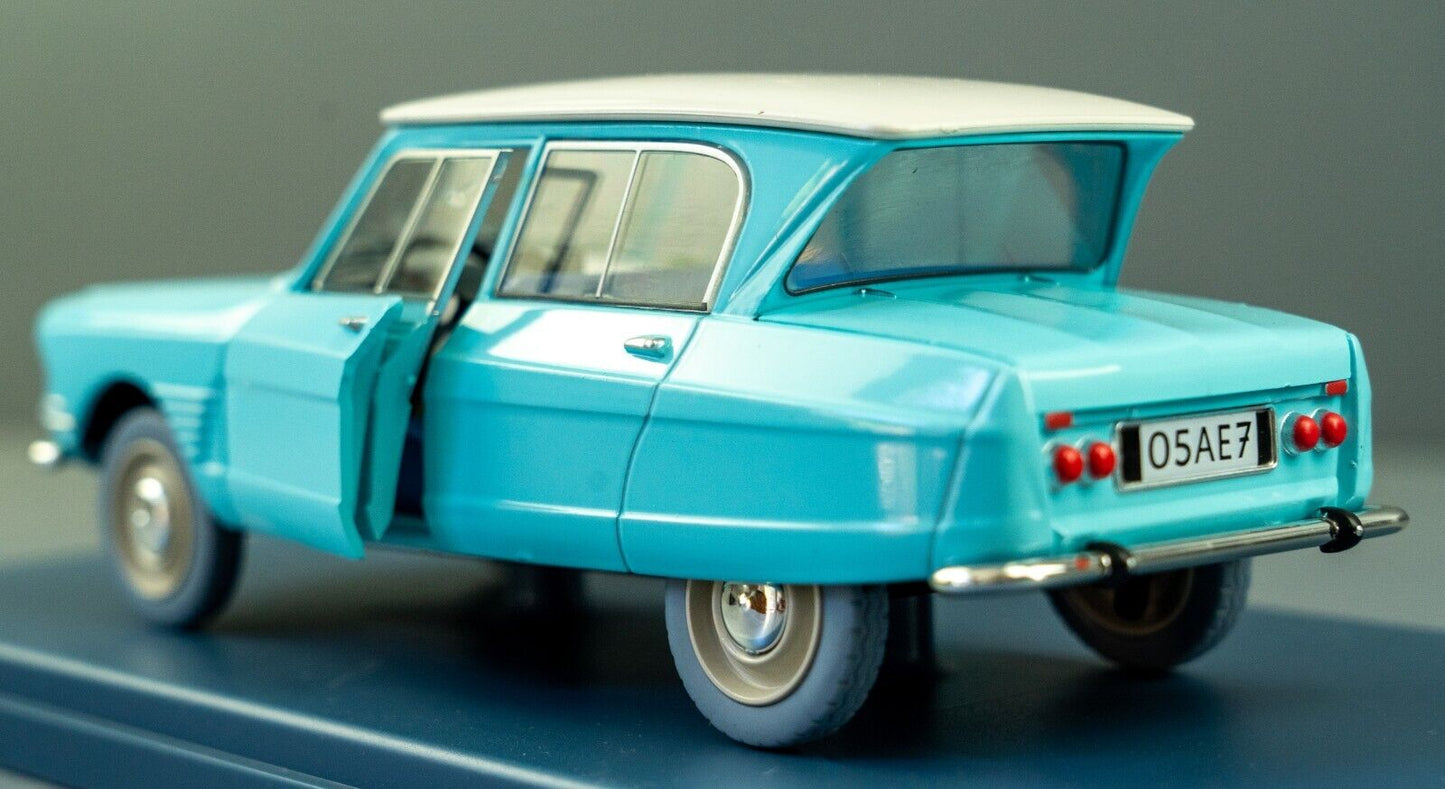 VOITURE TINTIN 1/24 29918 Doctors Citroen Ami: Castafiore Emerald Hachette Car 18