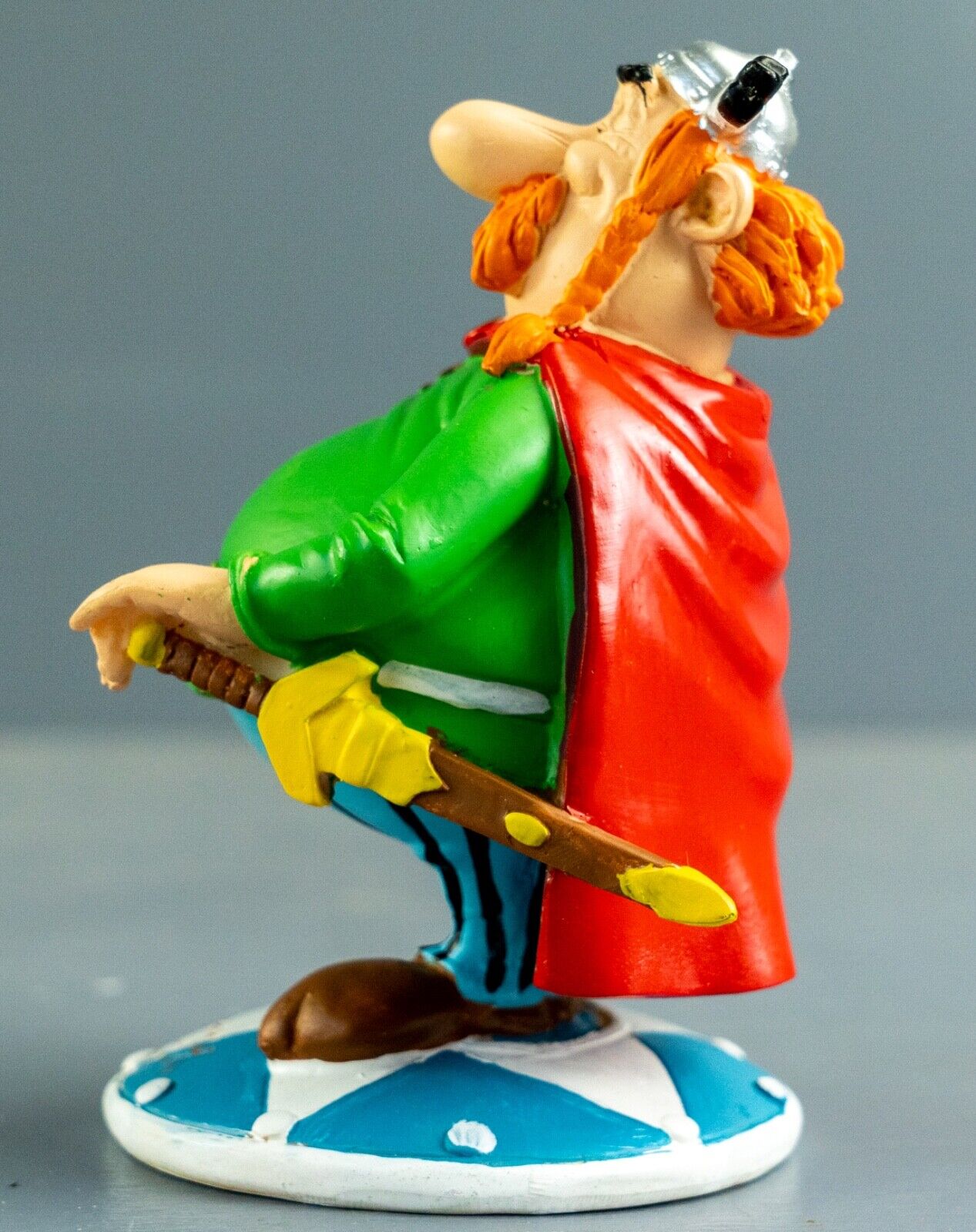 Plastoy Asterix Figurine #41 Vitalstatistix/Majestix Editions Rene 14cm Model Figure