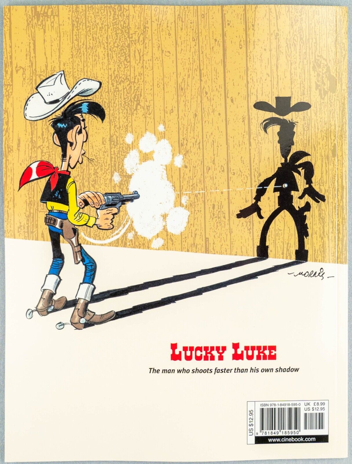 Lucky Luke Volume 77: A Cowboy in High Cotton - Cinebook Paperback UK Comic Book