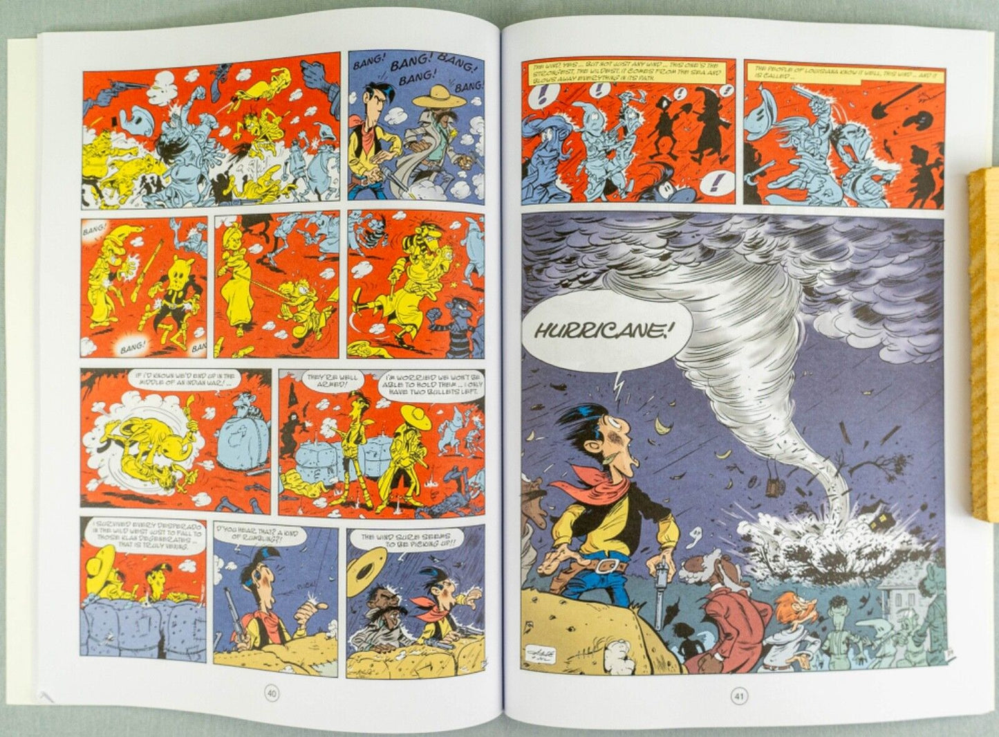 Lucky Luke Volume 77: A Cowboy in High Cotton - Cinebook Paperback UK Comic Book