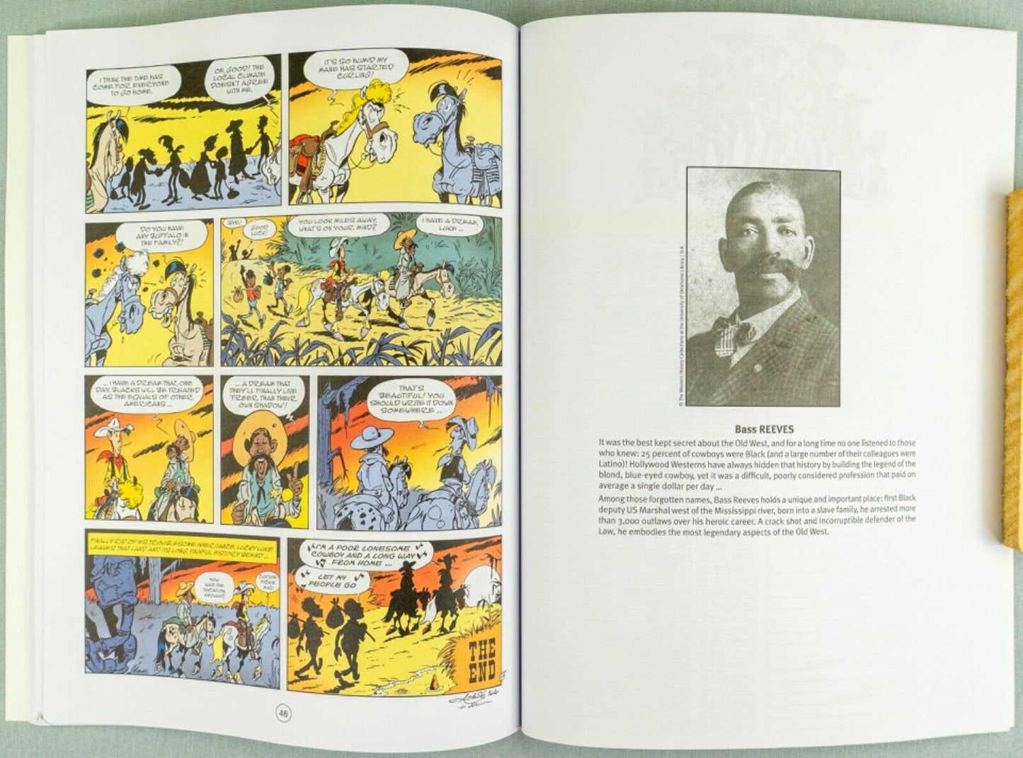 Lucky Luke Volume 77: A Cowboy in High Cotton - Cinebook Paperback UK Comic Book