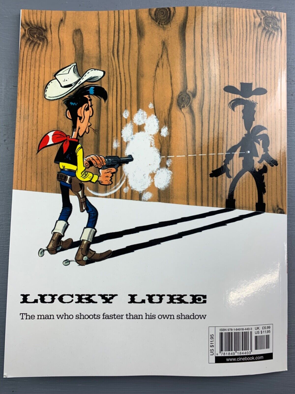 Lucky Luke Volume 73: The Prophet - Cinebook Paperback UK Comic Book
