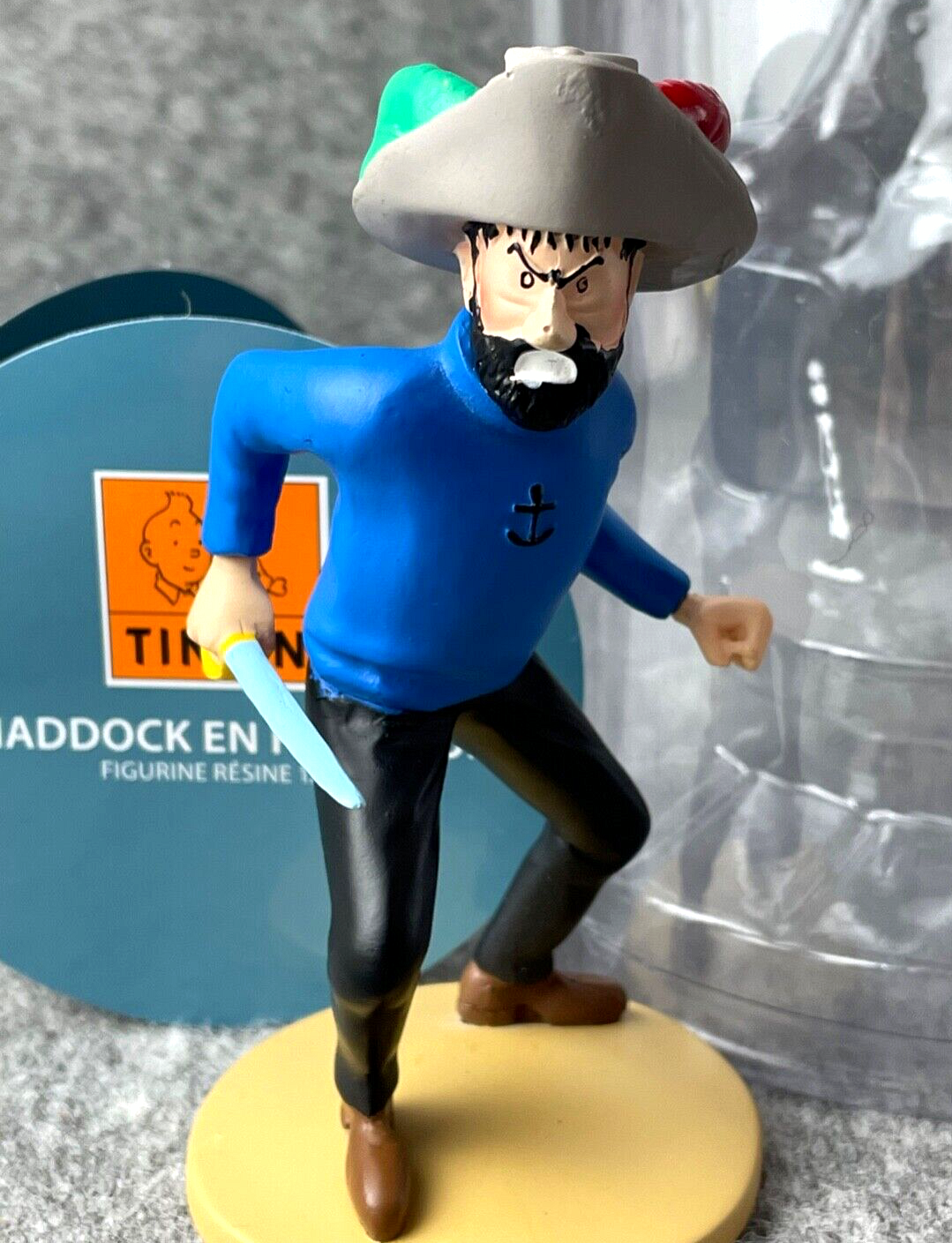 Tintin Figurine Moulinsart 42232 Haddock & Sword: Secret Unicorn Officielle 24