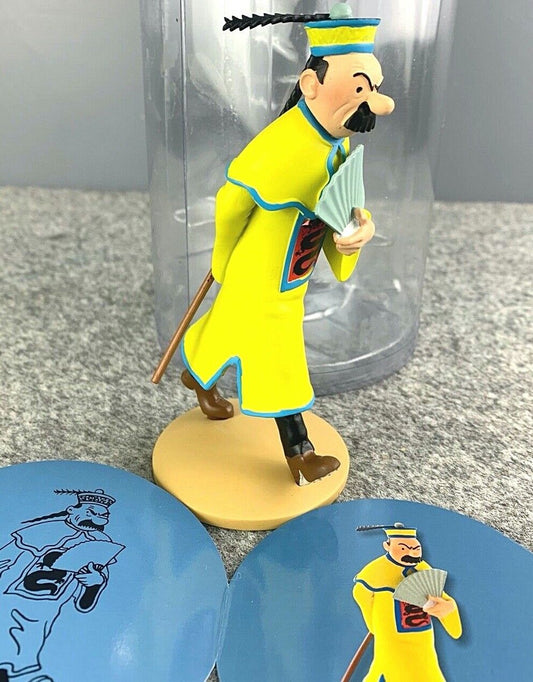 Tintin Figurine Moulinsart 42234 Chinese Thomson 12cm Resin Officielle Figure 68