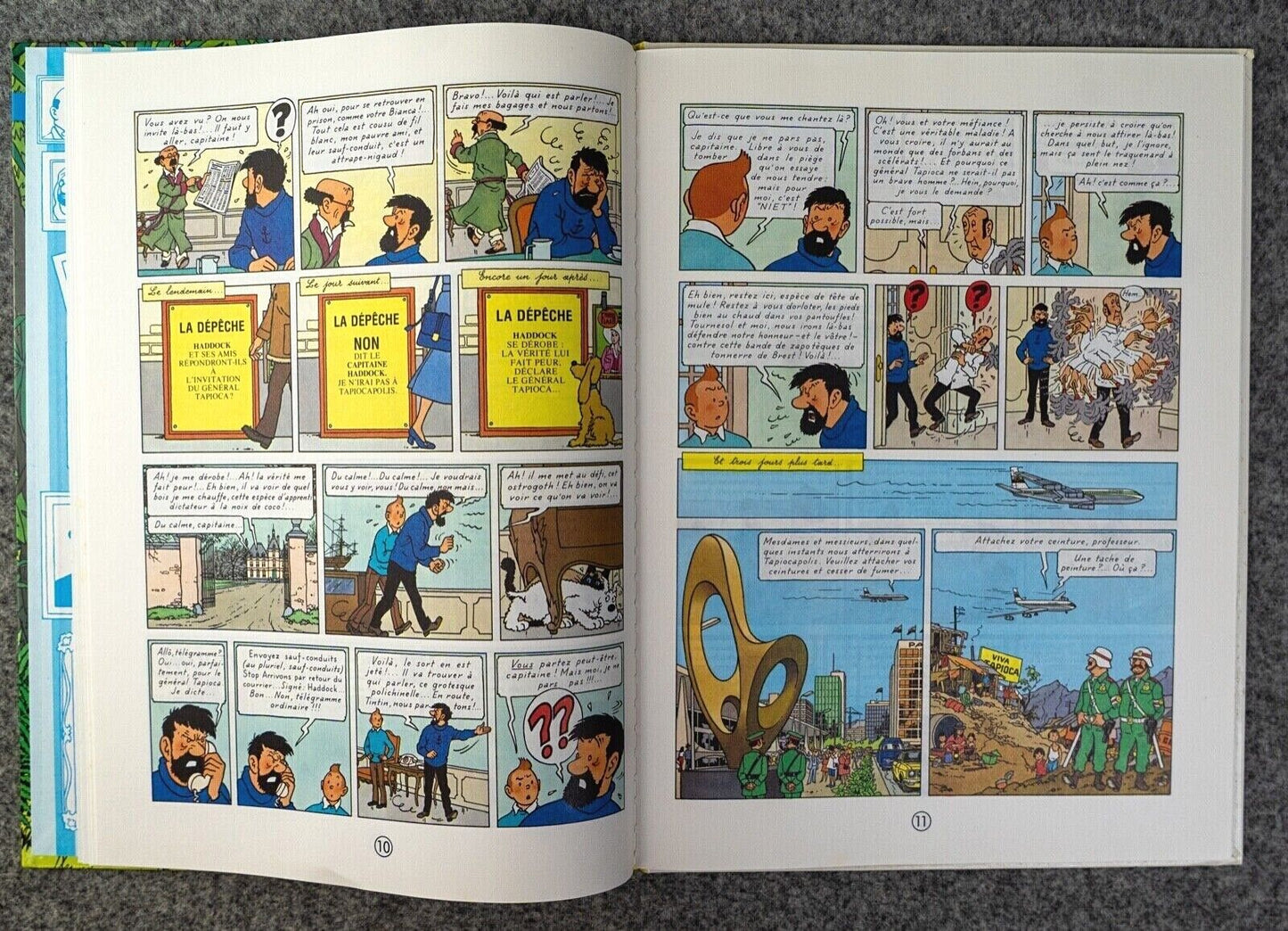 Tintin Et Les Picaros - Casterman Hardback French Tintin Book