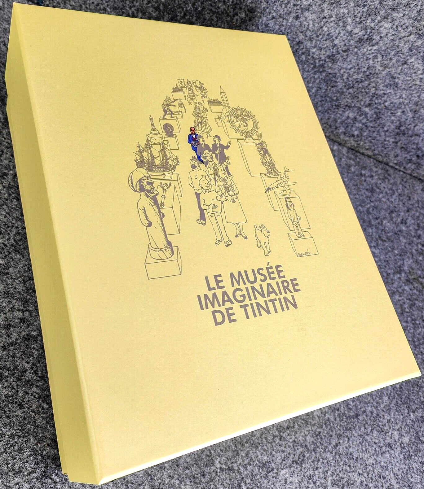 Statuette Moulinsart 46013 Jolyon Wagg Musee Imaginaire 2019 Tintin 25cm Resin