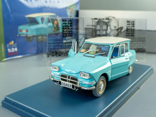 VOITURE TINTIN 1/24 29918 Doctors Citroen Ami: Castafiore Emerald Hachette Car 18