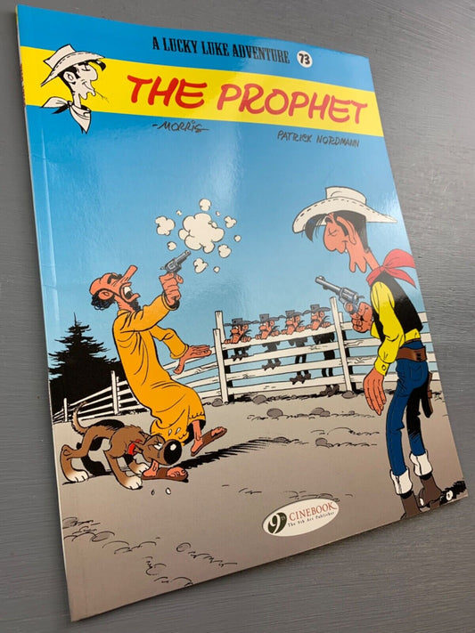 Lucky Luke Volume 73: The Prophet - Cinebook Paperback UK Comic Book