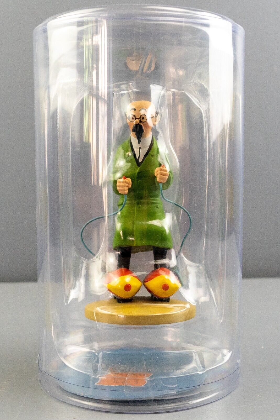 Tintin Figurine Moulinsart 42197 Calculus on Motorskates 12cm Resin Figure 57