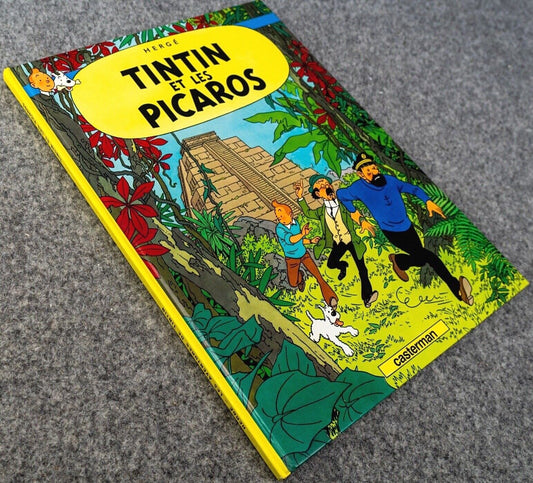 Tintin Et Les Picaros - Casterman Hardback French Tintin Book