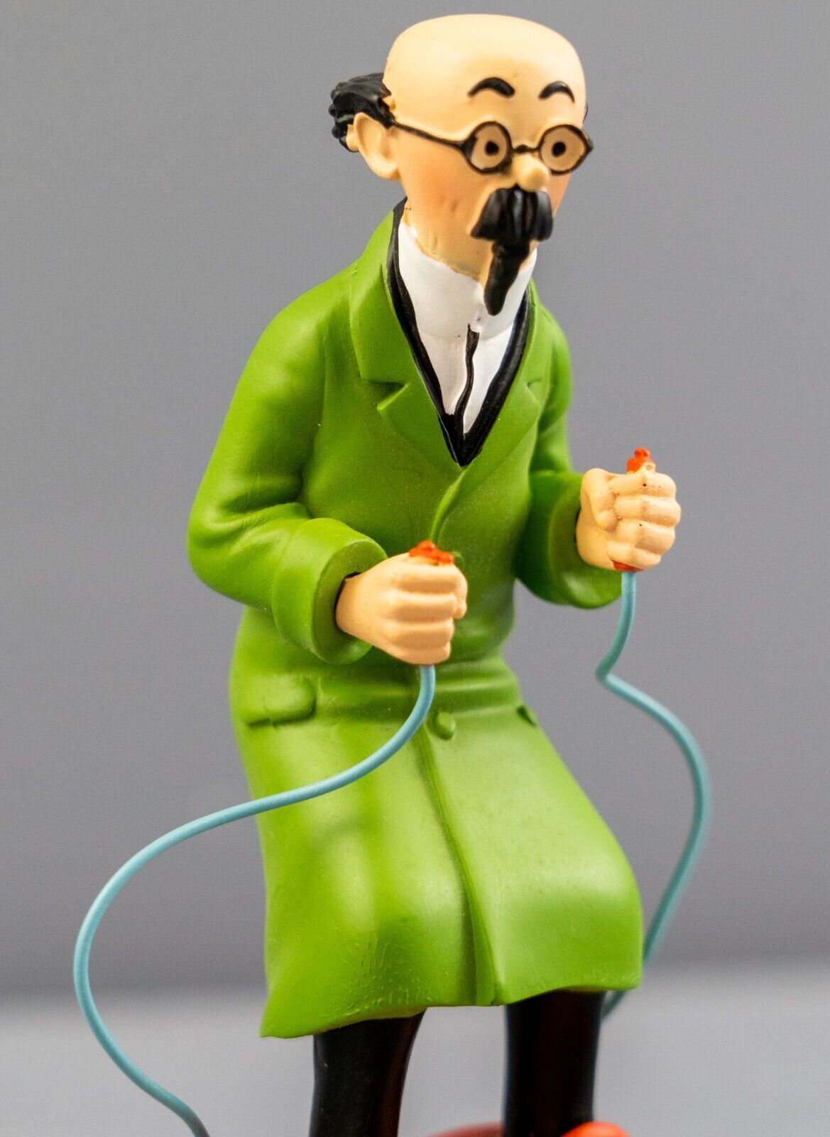 Tintin Figurine Moulinsart 42197 Calculus on Motorskates 12cm Resin Figure 57