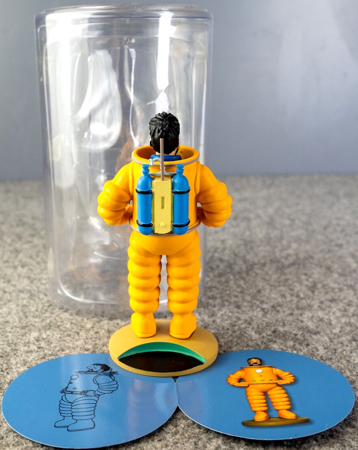 Tintin Figurine Moulinsart 42200 Haddock Spacesuit Explorers Moon 12cm Model 101