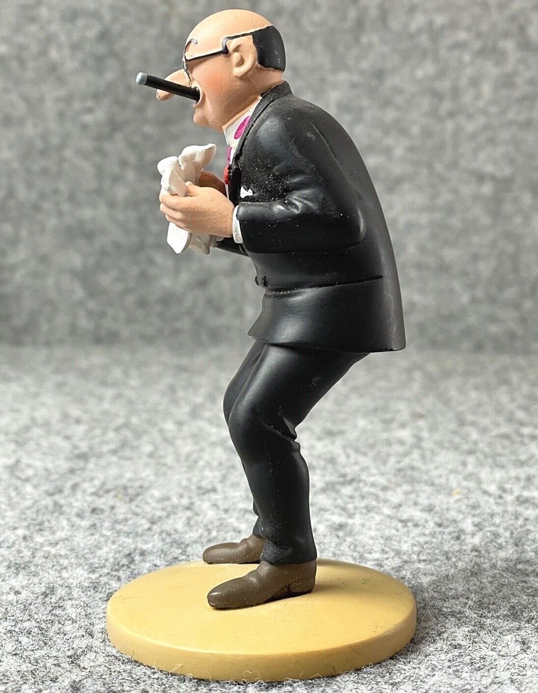 Tintin Figurines Officielle # 90 Bohlwinkel: Shooting Star model ML resin Figure