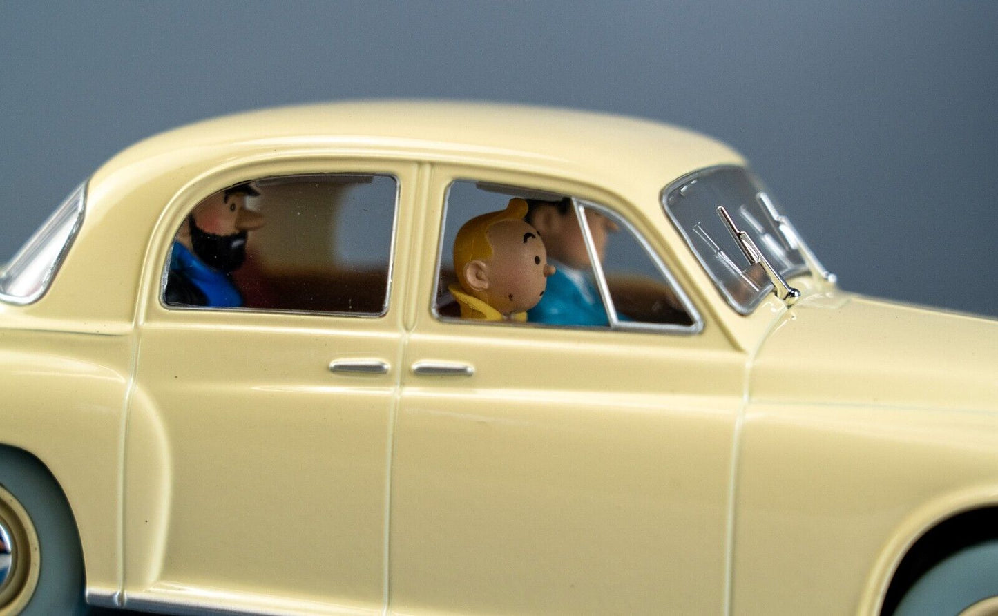 VOITURE TINTIN 1/24 29963 Nyon Rover Calculus Affair Hachette Model car #63