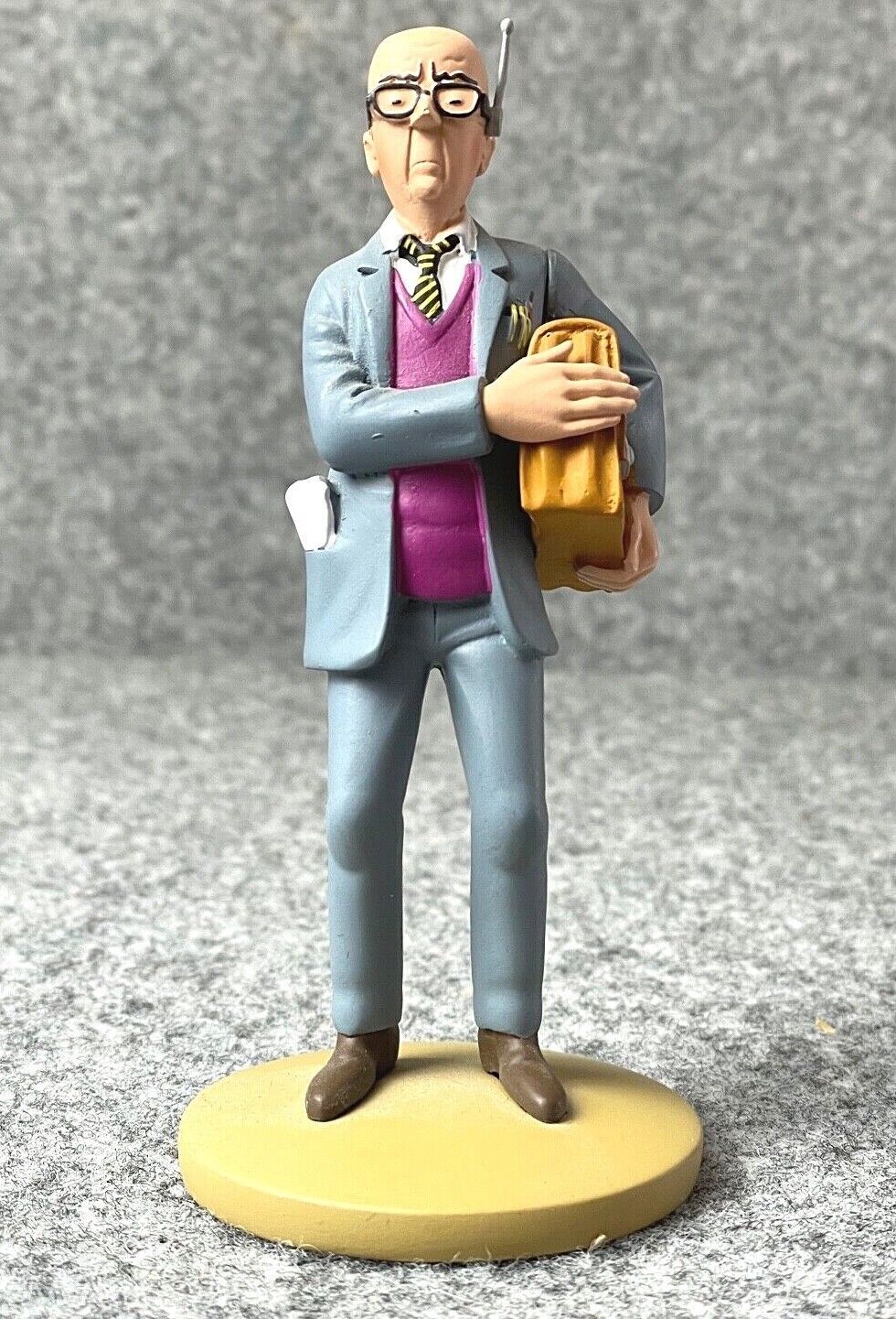 Tintin Figurines Officielle # 99 Mik Kanrokitov Flight 714 Herge model ML Figure