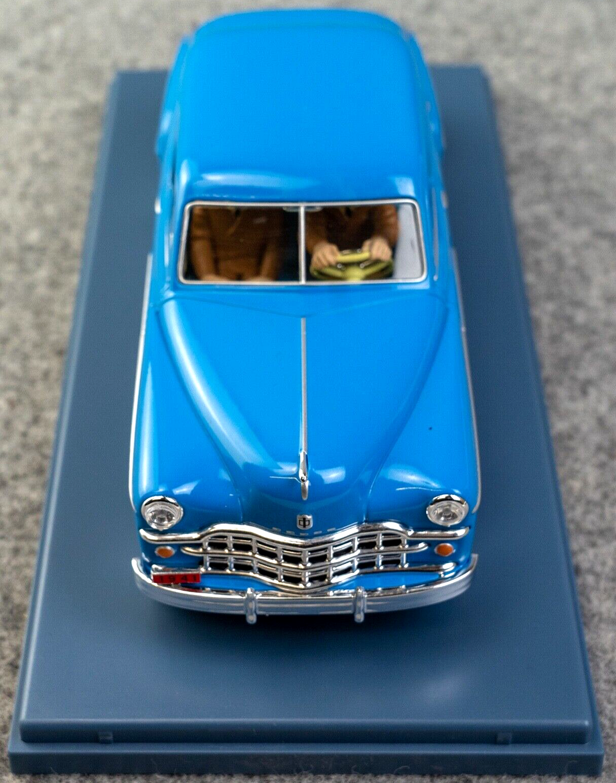 VOITURE TINTIN 1/24 29945 Dodge Coronet: Destination Moon Hachette Model Car #45
