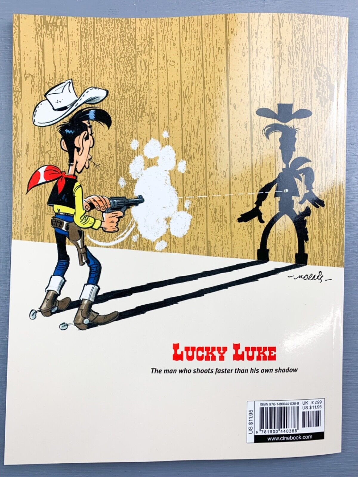 Lucky Luke Volume 80: The Alibi - Cinebook Paperback UK Comic Book