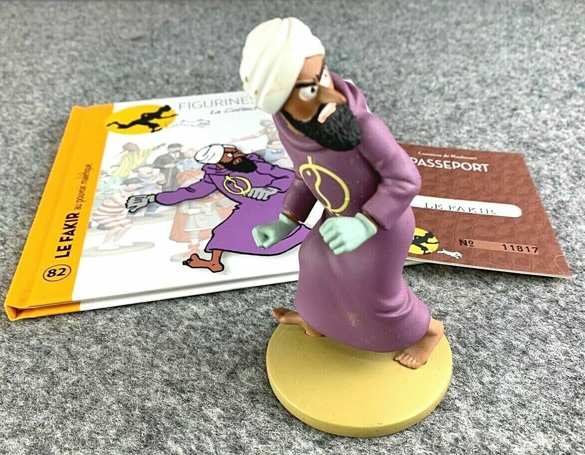 Tintin Figurine Officielle #82 The Fakir: Cigars Pharaoh Resin Model Figure